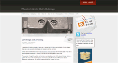 Desktop Screenshot of markwheadon.com