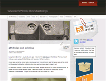 Tablet Screenshot of markwheadon.com